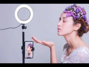 Кольцевой свет и штатив для фото съёмки из Китая