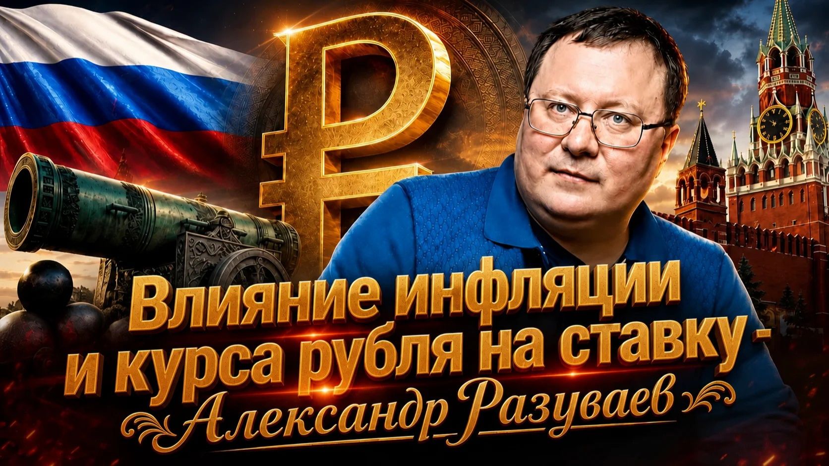 Влияние инфляции и курса рубля на ставку -Александр Разуваев смотреть онлайн