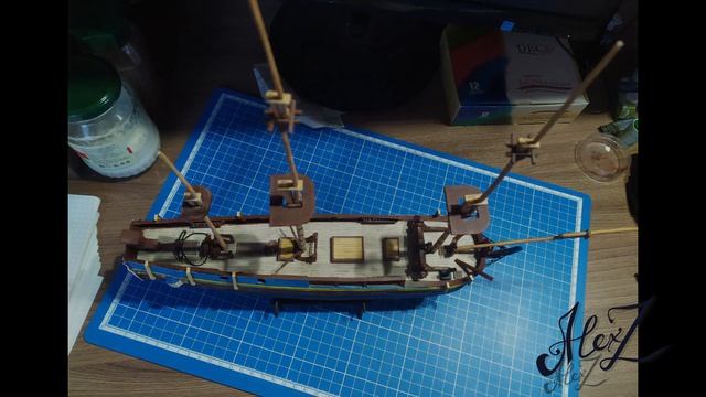 Бумажная модель корабля HMS Bounty