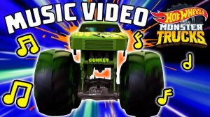Gunkster | Hot Wheels monster trucks music video