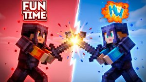 Игроки ФанТайм VS ХолиВорлд, КТО СИЛЬНЕЕ в ПВП Майнкрафт?