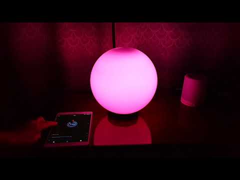 Лампа - шар. Big ball lamp. смотреть онлайн