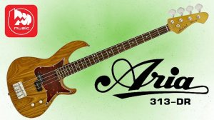Бас-гитара ARIA 313-DR — бюджетный 24-ладовый пресижн