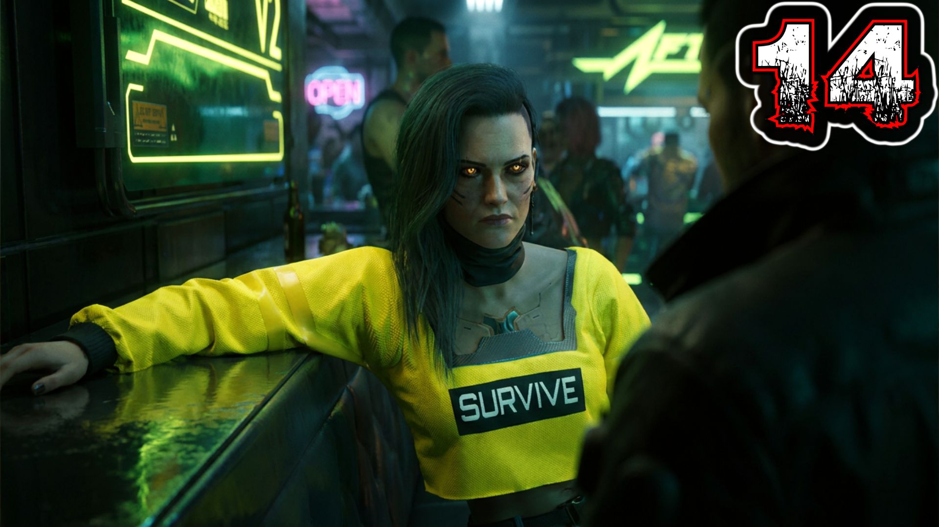 CYBERPUNK 2077 #14 - На Перепутье 1/2 [Бестия Амендиарес. Джонни Сильверхенд]