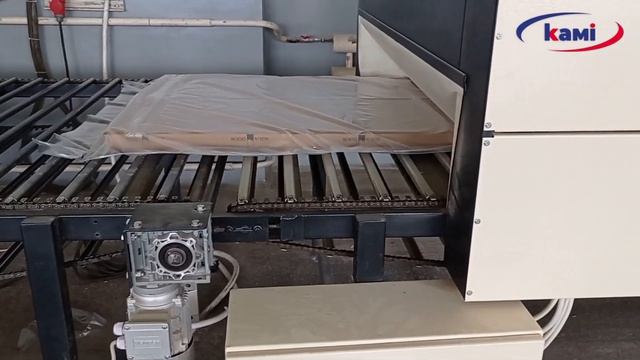 Автоматическая упаковочная линия УМ 1 Макси - Упаковка дверей в термоусадочную полиэтиленовую пленку смотреть онлайн