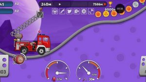 Игра Hill dash racing 🚒🙃🤣