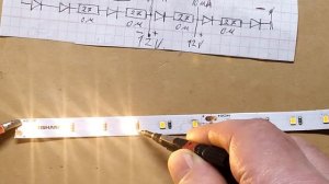 Подключение LED ленты 24V на 12V.