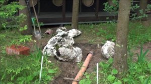 Альпийская горка своими руками.Долив воды в пруд в природном виде
