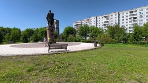 сквер имени Степанова, Красноярск июнь 2026г.