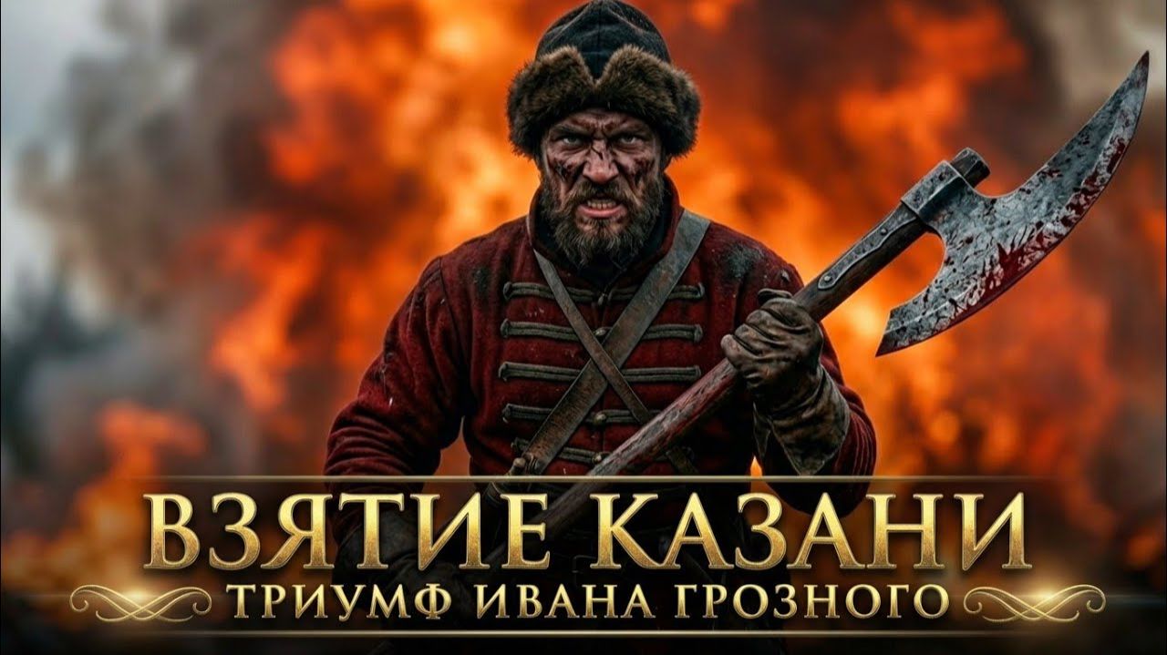 Падение Казани -Как ИВАН ГРОЗНЫЙ уничтожил ОРДУ