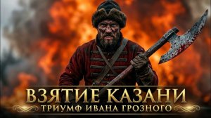 Падение Казани -Как ИВАН ГРОЗНЫЙ уничтожил ОРДУ