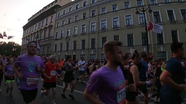 Марафон "Белые ночи" 2024. Старт кластера G на дистанции 10 км