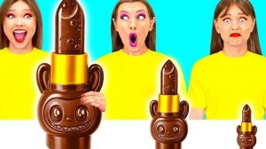 Большая, Средняя или Маленькая Тарелка Челлендж | Забавная Кулинарная Битва
