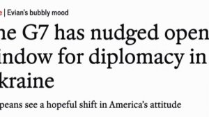🇺🇦🇺🇸🇷🇺 Украина и США обсуждают заморозку войны по линии фронта, — Economist