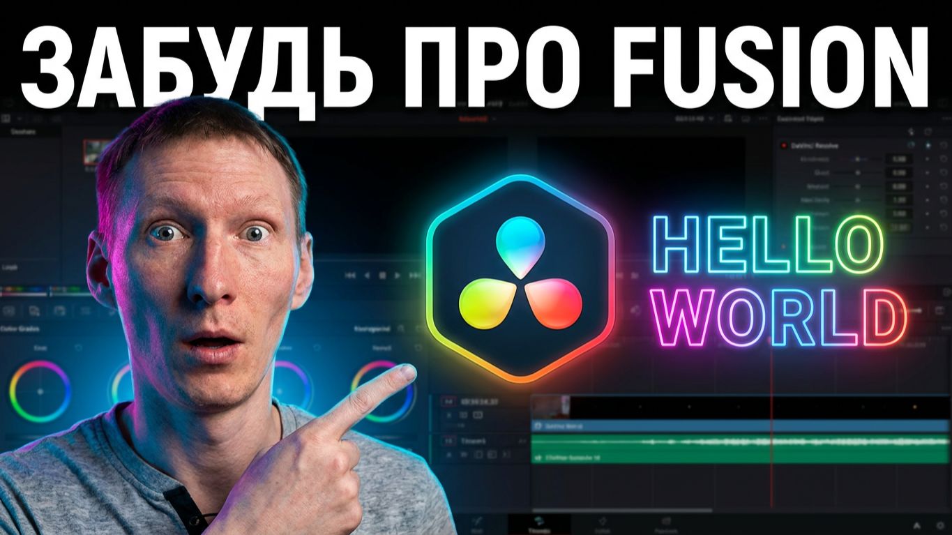 Забудь про Fusion! Простая анимация в DaVinci Resolve