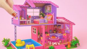 Постройте удивительный картонный дом 🏠💦 с гигантским бассейном #Миниатюрный дом своими руками