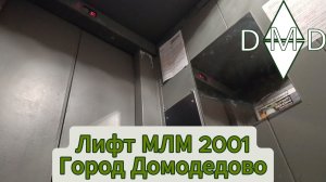 🛗Лифт МЛМ 2001, 🏠Подольский проезд 14, 🌇Домодедово(МО)