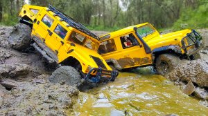 Легендарный Грязевой Замес RC Trucks! 😱 Hummer H2 и Land Rover Defender