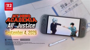 Трейлер My Hero Academia: All's Justice (Nintendo Switch 2, дата релиза)
