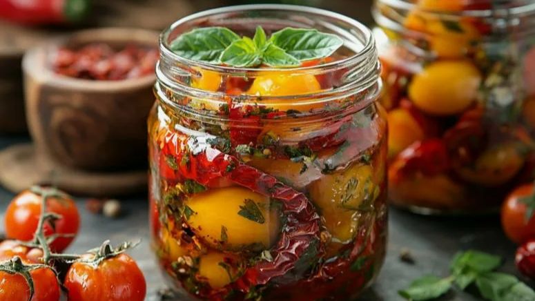 Помидоры маринованные острые по вкусу. смотреть онлайн