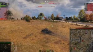 [Fermani wot] DZT-159 ● Взвод уникалов сделал из финала урок боли в WOT