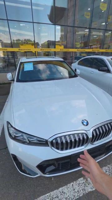 🚗 BMW 3 серии 2023 из Китая: 13 автомобилей в ряд на базе в Харбине