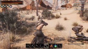 Conan Exiles. Как мы с Манькой уничтожили Пристань Старьевщика.