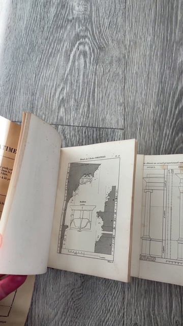 📚🏛 Антикварная книга «Le Vignole de Poche». Прижизненное французское издание, Париж, 1881 год ✨ смотреть онлайн