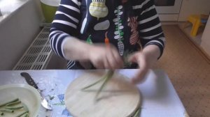 Свежая картошечка с фасолью и беконом Домашняя еда Кухня Рецепты  #еда