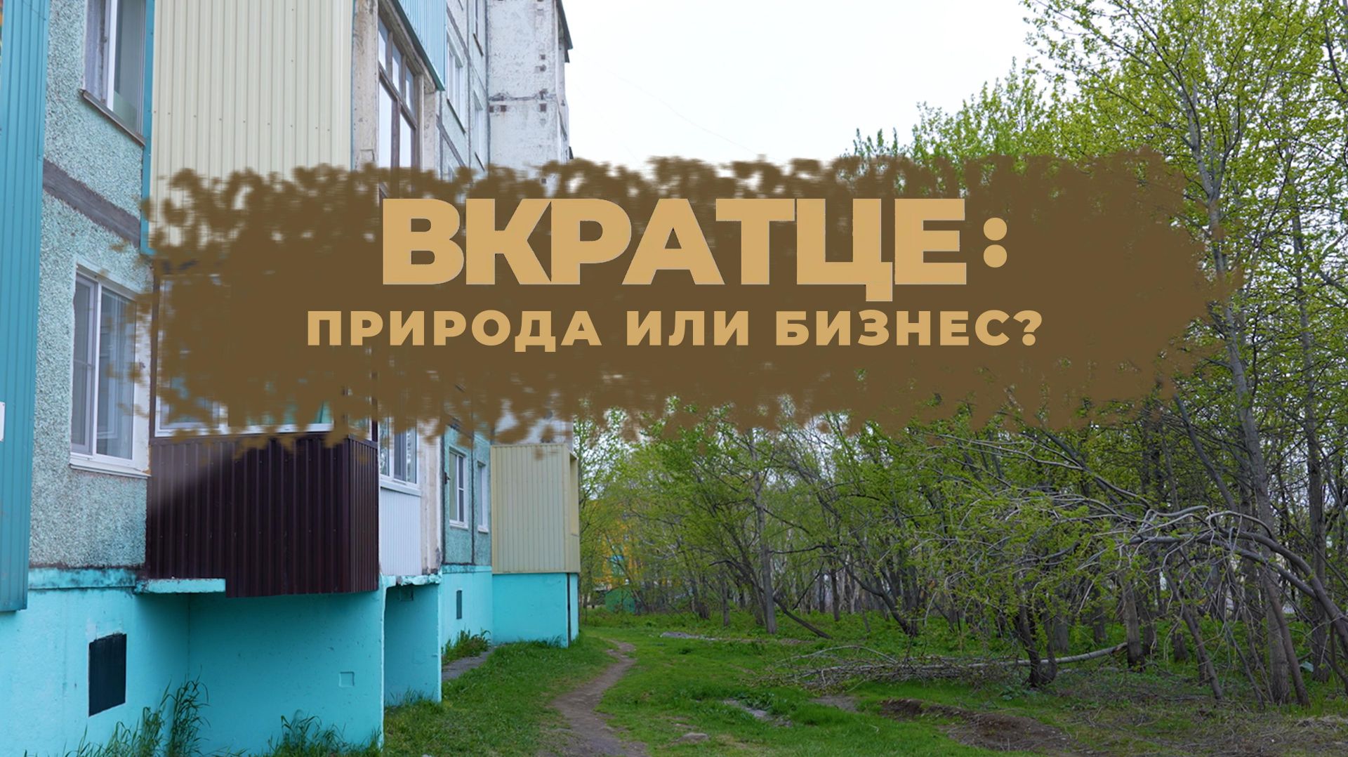ВКРАТЦЕ: ПРИРОДА ИЛИ БИЗНЕС?