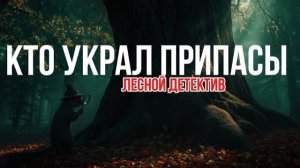 Кто украл припасы | БОРИС ДЕТЕКТИВ | лесной детектив
