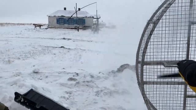 Построили деревню в голой степи.  Режимные съемки. Литвяк #10