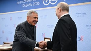 Путин провел встречу с главой Татарстана Миннихановым
