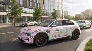 Russian Sweets Electric Car 2025 — Самый Яркий и Доступный Электромобиль из России
