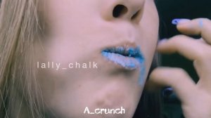lally_chalk/Мокрый мел ассорти/ASMR 💦🤍
