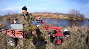 Мотоблок МТЗ первые впечатления.Управляемость.Переключение передач.