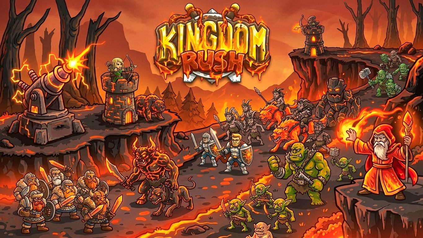Доп. уровень 11 Kingdom Rush [Грибной Лес]