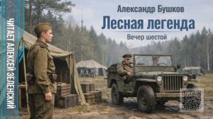 Александр Бушков  «Лесная легенда»  вечер шестой  читает Алексей Зеленский