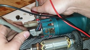Макита 9565с не набирает обороты и гудит,греется, решение проблемы