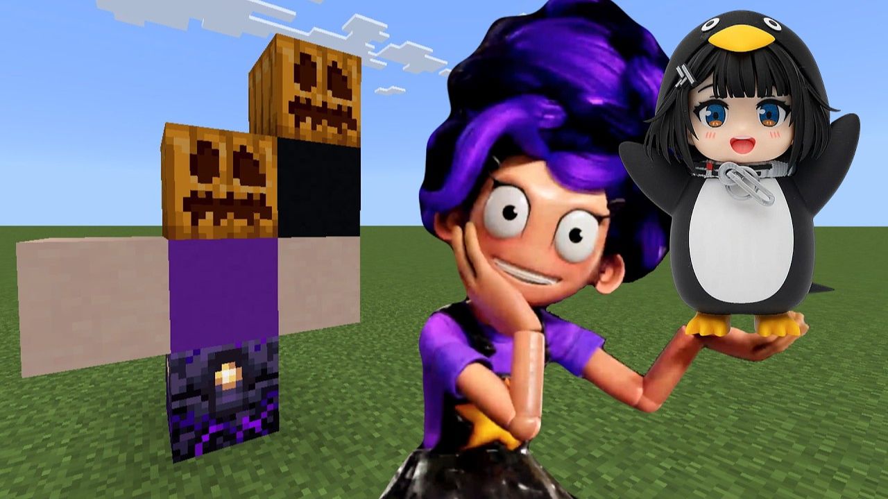 ЛИЛИ ЛОВЕРБРЕЙДС + ГугуГага Пингвин - Аддон Мод в Minecraft PE Bedrock! смотреть онлайн
