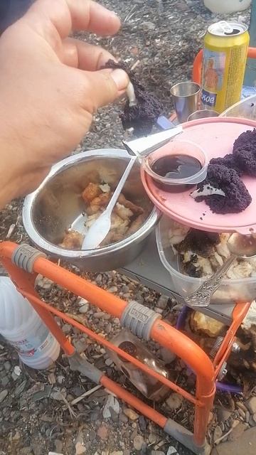 Ем самый дорогой продукт Сырая икра камчатского краба