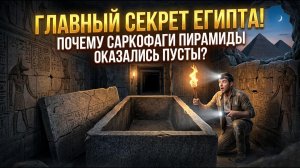 ГЛАВНЫЙ СЕКРЕТ ЕГИПТА Почему 70-тонные саркофаги древнейшей пирамиды оказались ПУСТЫМИ?