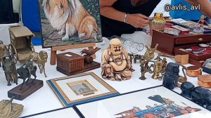 Большаяяя барахолка..много винтажной бижутерии...Северная Италия июнь 2026