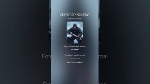ZERO DISTANCE ENG