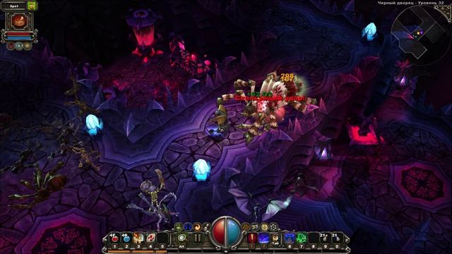 Прохождение Torchlight. Серия 31. Чёрный дворец. Уровень 32. Часть 1.