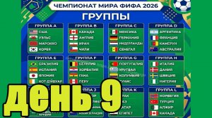 ЧМ 2026. День 8. Кто вышел в плей-офф Результаты, расписание, таблицы.