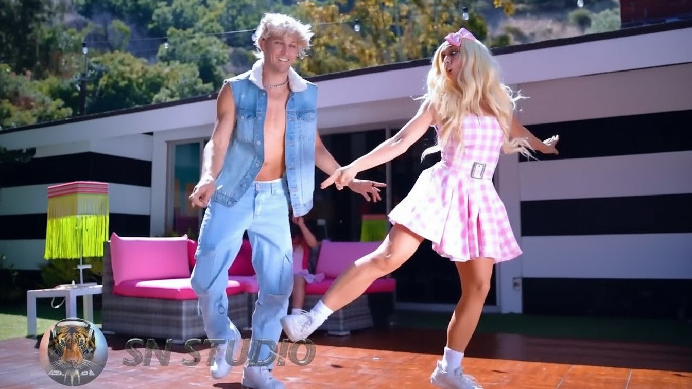Shuffle Dance Video ♫ Aqua - Barbie Girl Cover (SN Studio Remix) ♫ смотреть онлайн