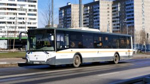 Поездка на автобусе ЛиАЗ-5292.65-03 (Е 456 АХ 790) по маршруту №461 «Москва—Одинцово»