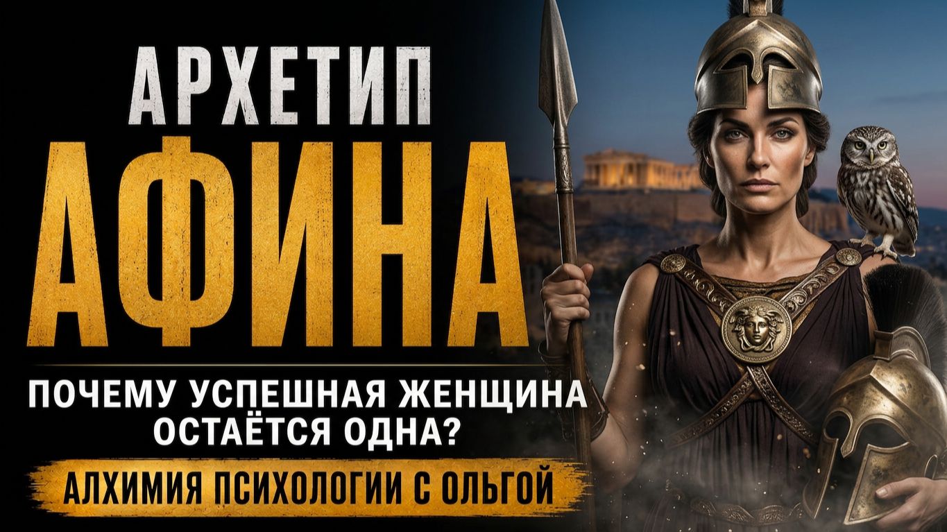 🦉 АРХЕТИП АФИНА: Почему самая умная и успешная женщина остаётся одна? Кто из мужчин это исправит?