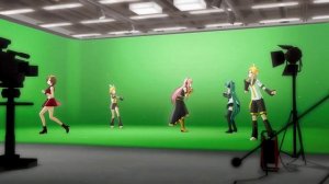 Miku Hatsune, Rin & Len Kagamine, Luka Megurine & Meiko - Override Перезалив с канала TORA_V4